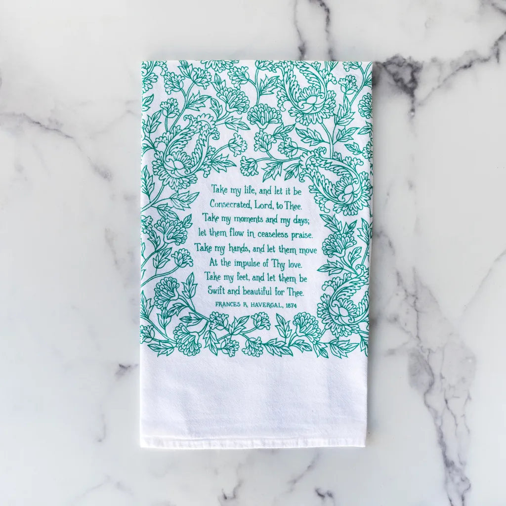 4 Hymn Tea Towels - Set 4