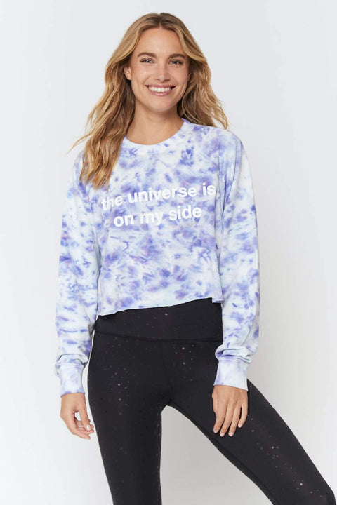 Universe Izzy Crop Sweatshirt