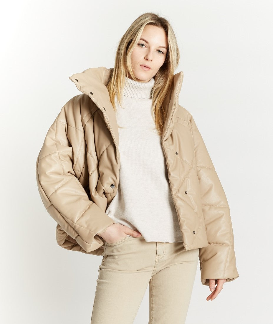 Cropped Puffer Coat