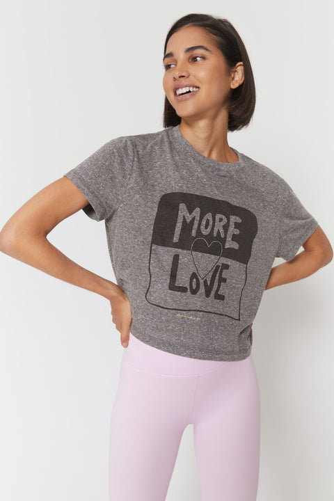 More Love Crop Tee