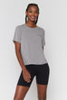 Open Back Short Sleeve Tee