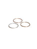 ABLE Hammered Stacking Ring