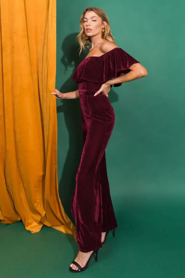 Velvet Jumpsuit